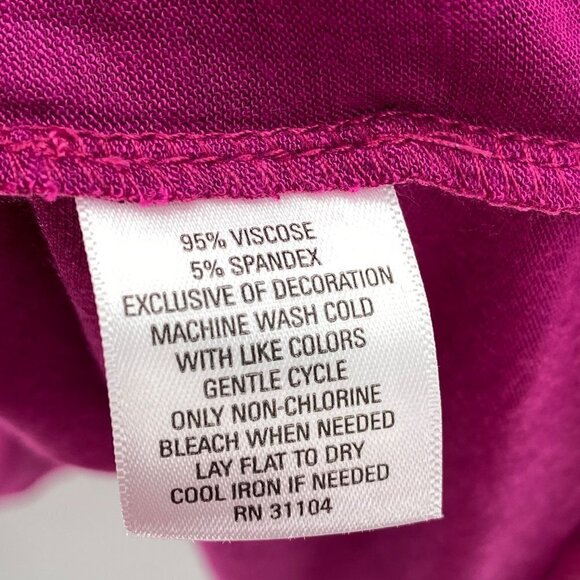 New Directions Pink Azalea Knit Top Women's Size 2X - Picture 7 of 7
